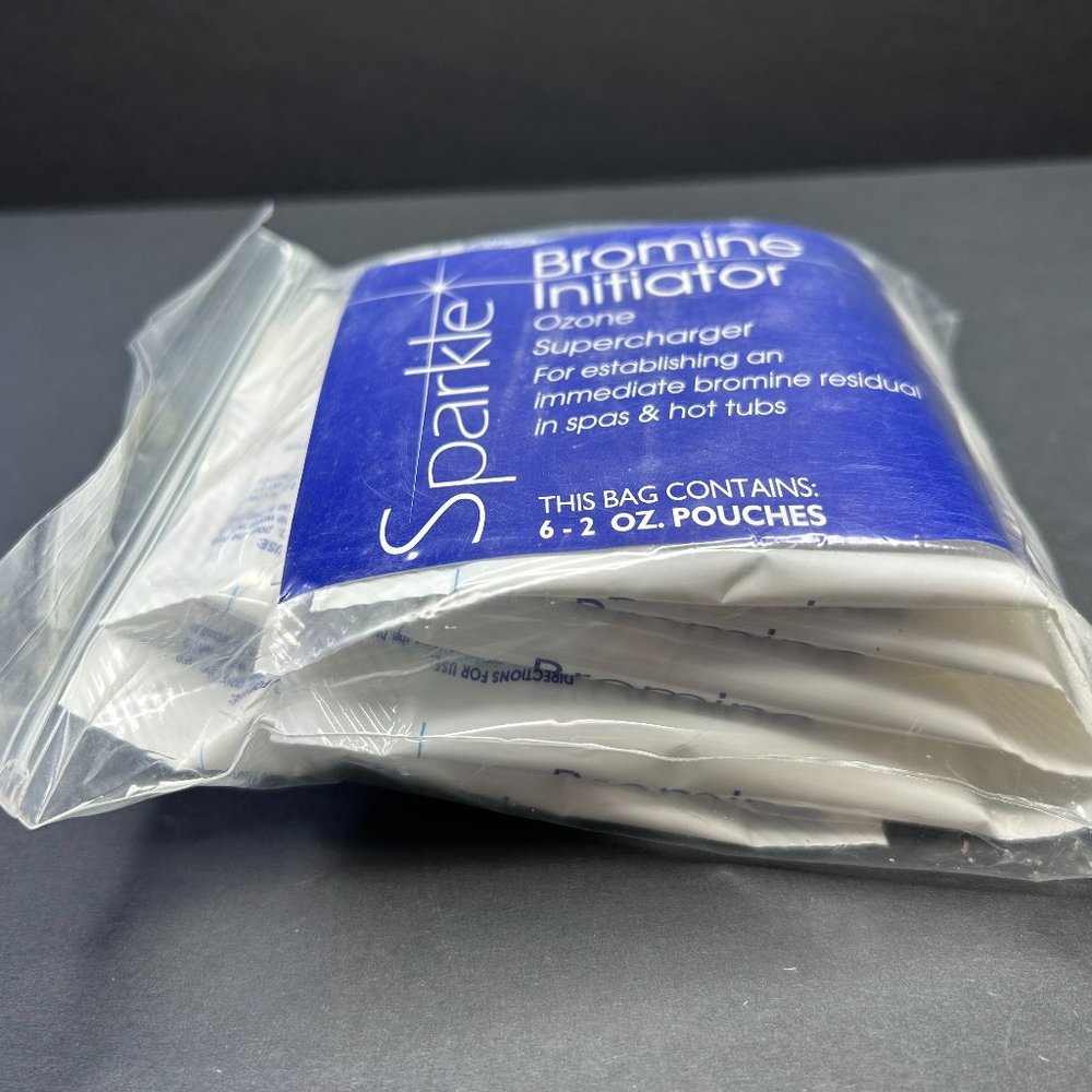 Sparkle Bromine Initiator 12 oz Ozone Supercharger Swimming Pool, Hot Tub, Spas